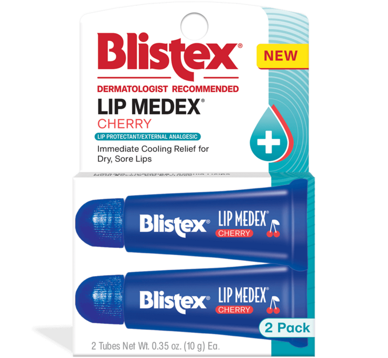 Blistex Lip Medex Cherry Tube 2-Pack .35 oz. each product package