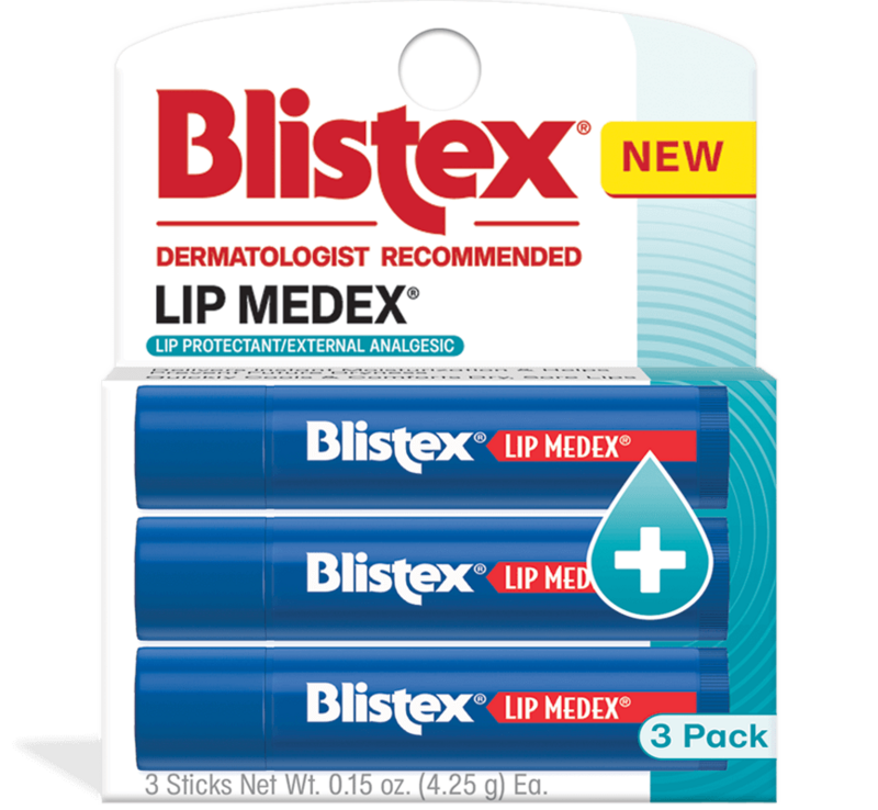 Blistex Lip Medex Stick 3-Pack .15 oz. each product package