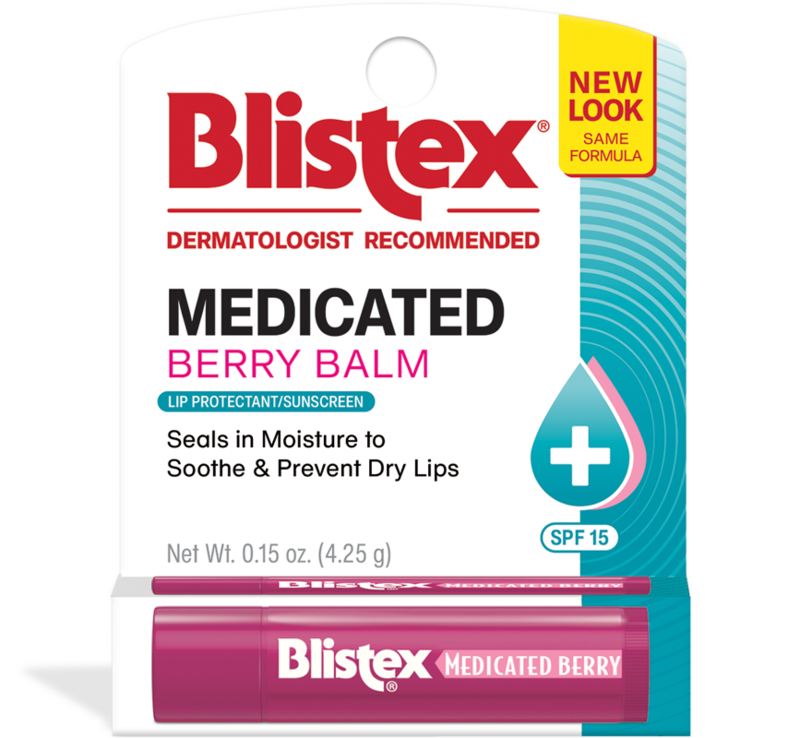 Blistex Medicated Berry .15 oz product package