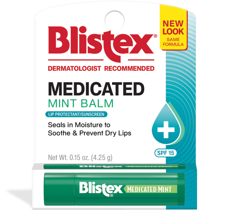 Blistex Medicated Mint .15 oz product package