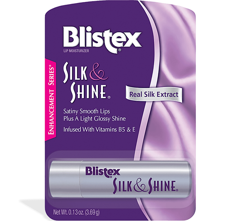 Blistex Silk & Shine .13 oz product package