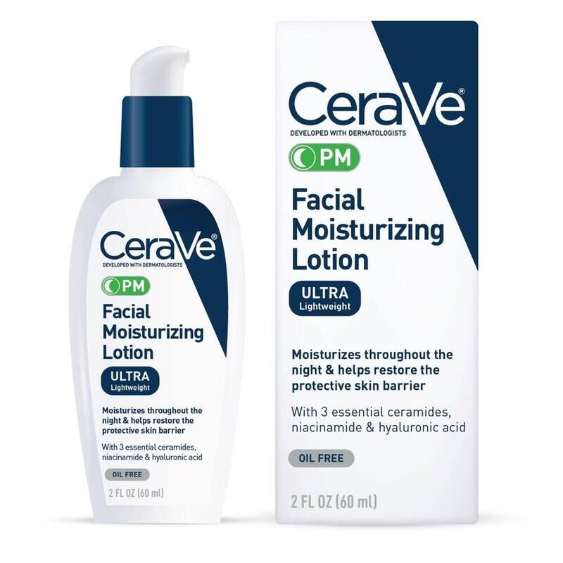 CeraVe PM Facial Moisturizing Lotion 2 oz 2 oz product package