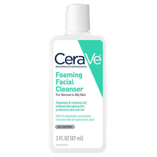 CeraVe Foaming Facial Cleanser 3 oz 3 oz product package