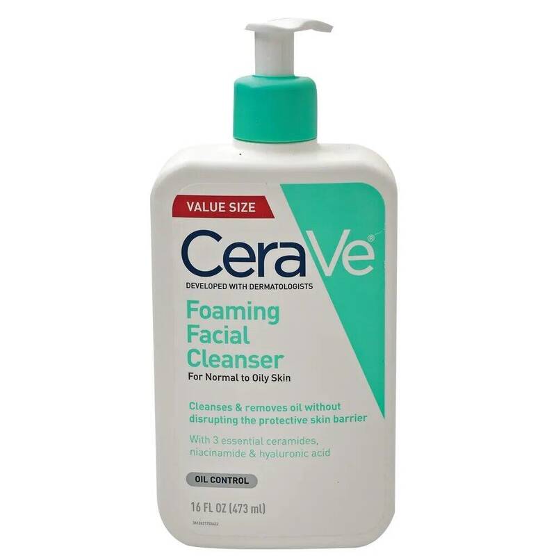 CeraVe Foaming Facial Cleanser 16 oz 16 oz product package