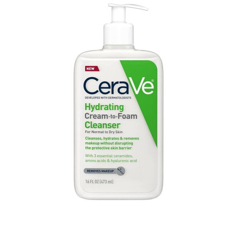 CeraVe Hydrating Cream-to-Foam Cleanser 16 oz 16 oz product package