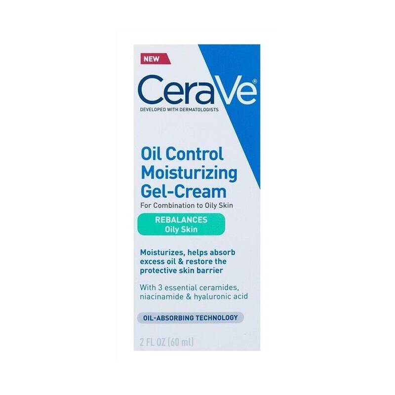 CeraVe Oil Control Moisturizing Gel-Cream, 2 oz 2 oz product package