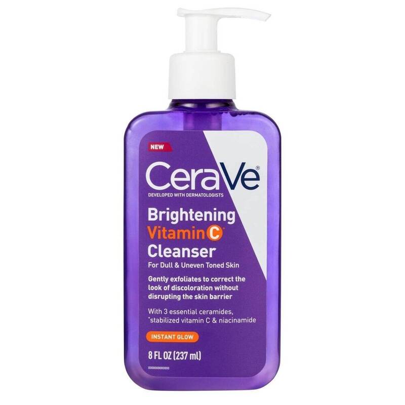 CeraVe Brightening Vitamin C Cleanser 8 oz 8 oz product package