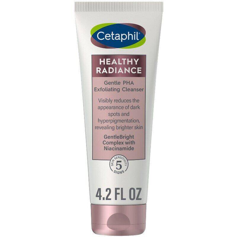 Cetaphil Healthy Radiance Gentle PHA Exfoliating Cleanser 4.2 oz product package