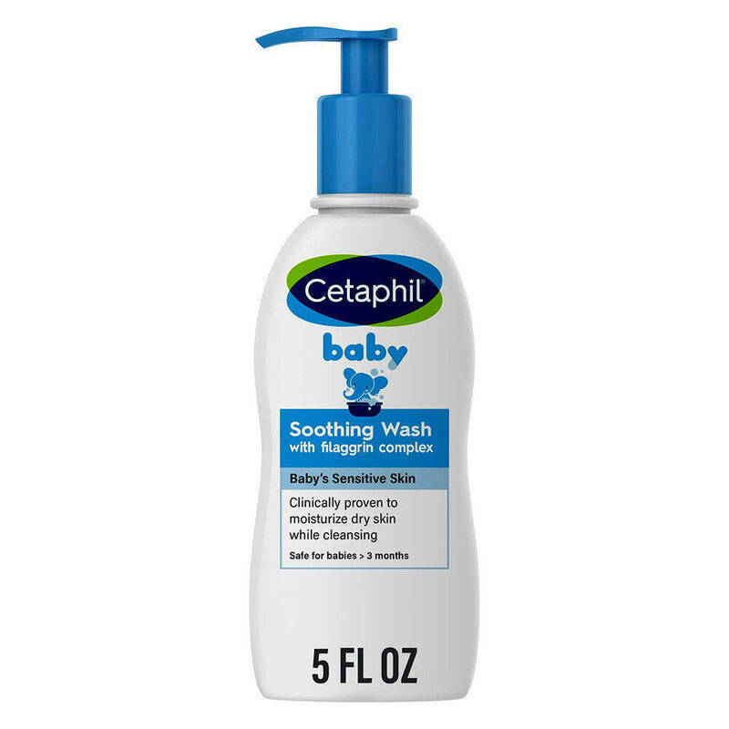 Cetaphil Baby Soothing Wash 5 oz product package