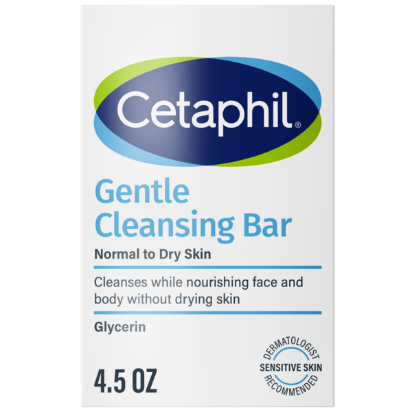 Cetaphil Gentle Cleansing Bar 4.5 oz product package