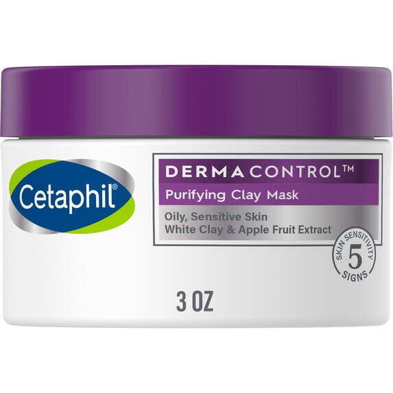 Cetaphil DermaControl Purifying Clay Mask 3oz product package