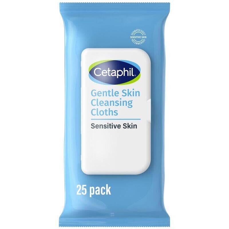Cetaphil Gentle Skin Cleansing Cloths 25 ct product package