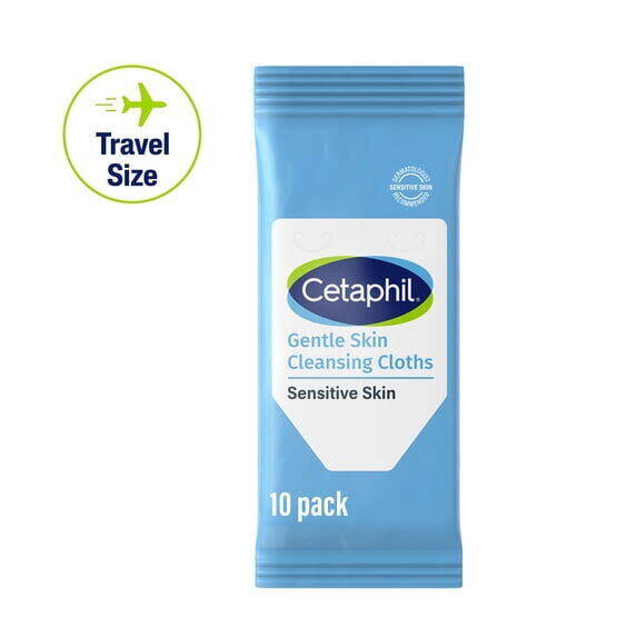 Cetaphil Gentle Skin Cleansing Cloths 10 ct product package
