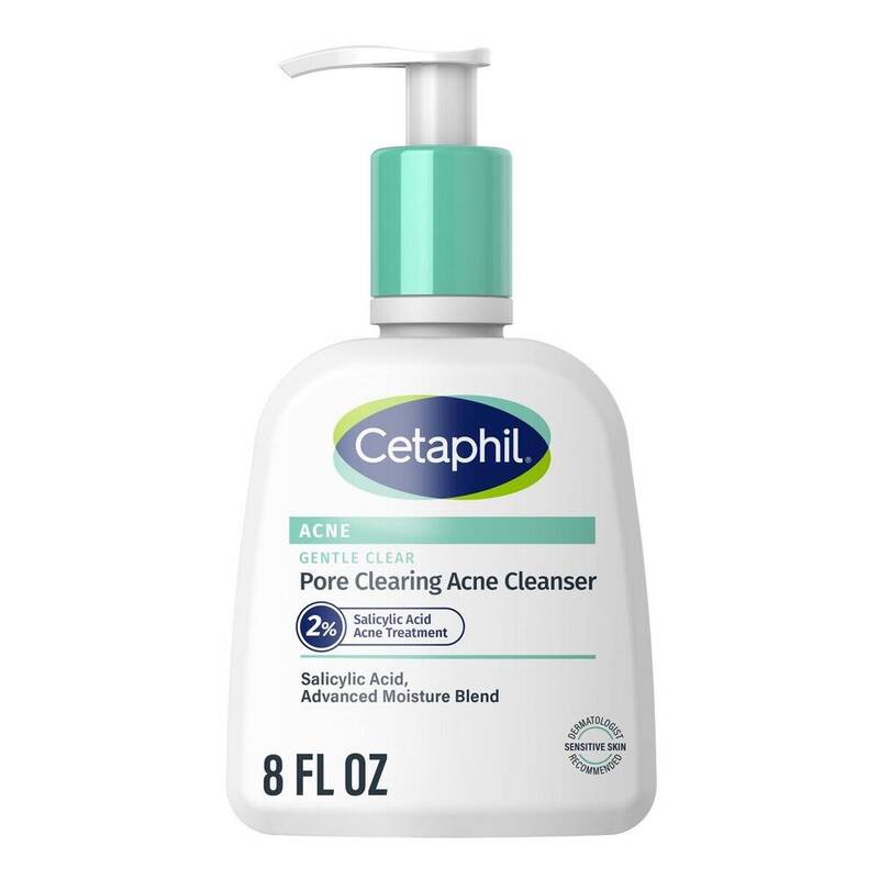 Cetaphil Gentle Clear Pore Clearing Acne Cleanser 8 oz product package