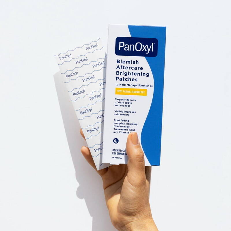 PanOxyl Blemish Aftercare Brightening Patches 16 ct product package