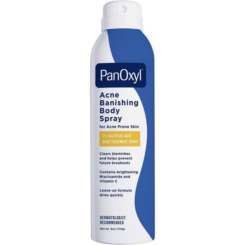 PanOxyl Acne Banishing Body Spray 6 oz. product package