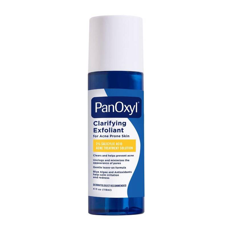 PanOxyl Clarifying Exfoliant 2% Salicylic Acid 4 oz product package