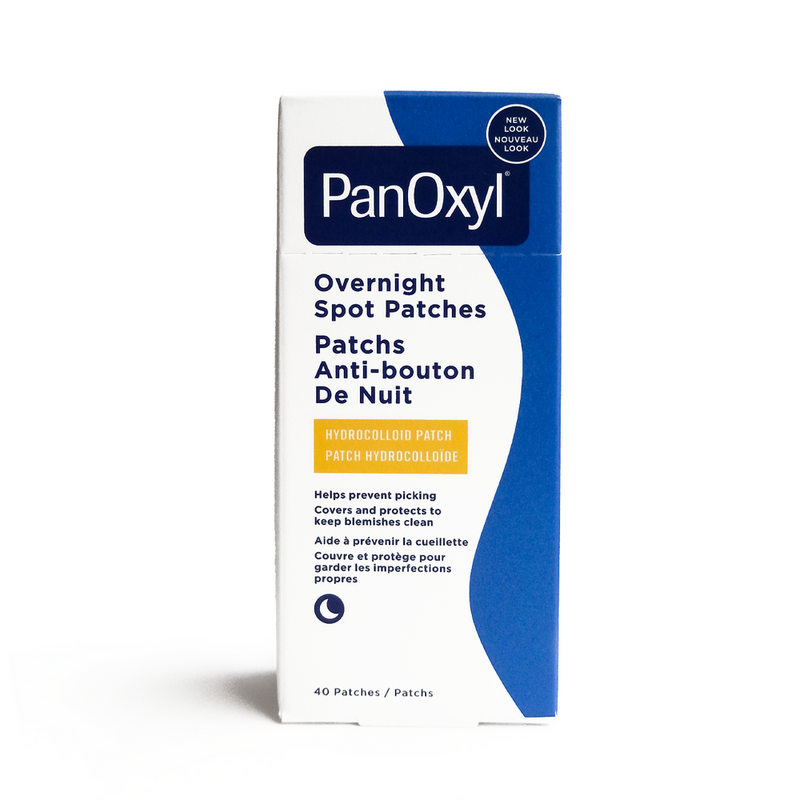 PanOxyl Daytime Invisible Patches w/ Salicylic Acid, 40 count product package