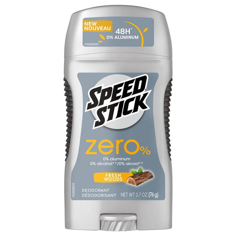 Speed Stick Zero Fresh Woods Antiperspirant Deodorant 2.7 oz product package