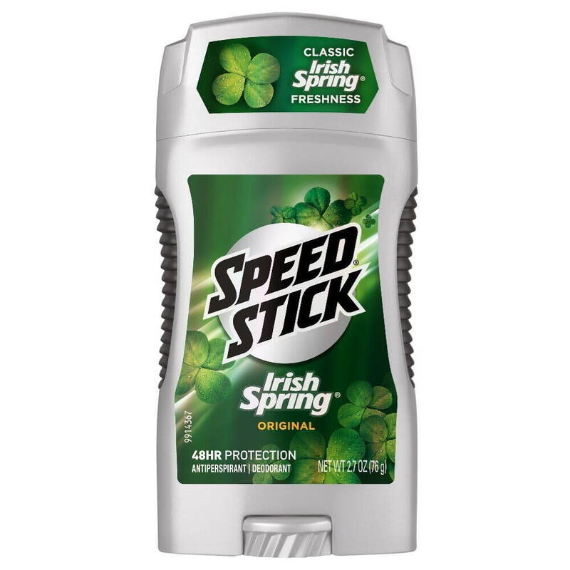 Speed Stick Irish Spring Original Antiperspirant Deodorant 2.7 oz product package