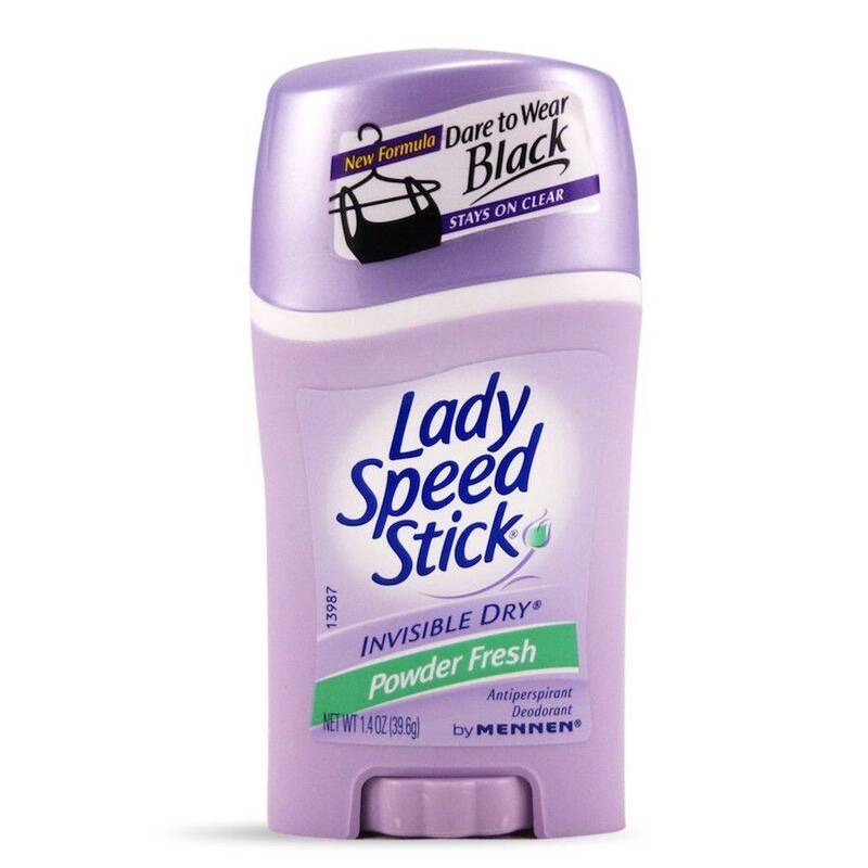 Lady Speed Stick Powder Fresh Invisible Dry Antiperspirant Deodorant 2.3 oz product package