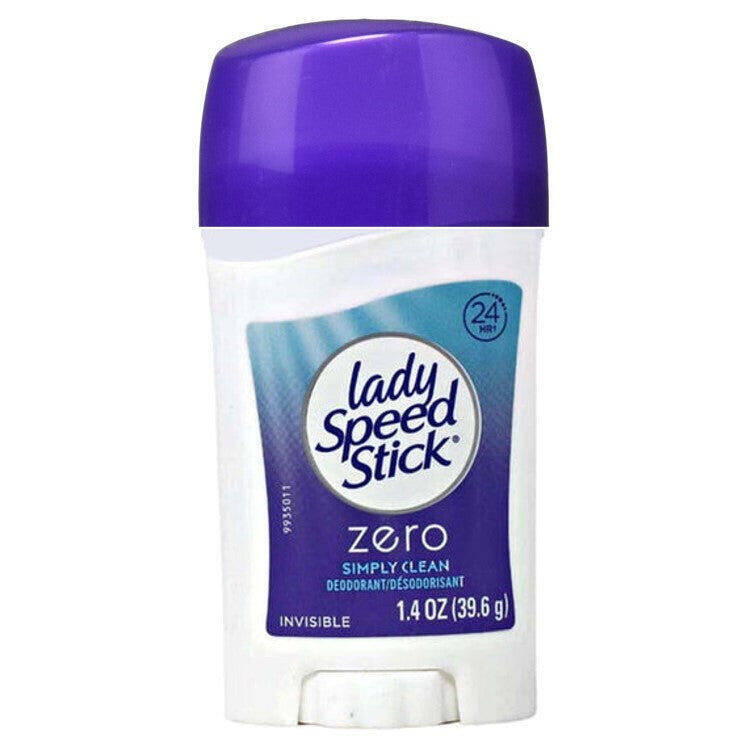 Lady Speed Stick Zero Simply Clean Antiperspirant Deodorant 1.4 oz product package