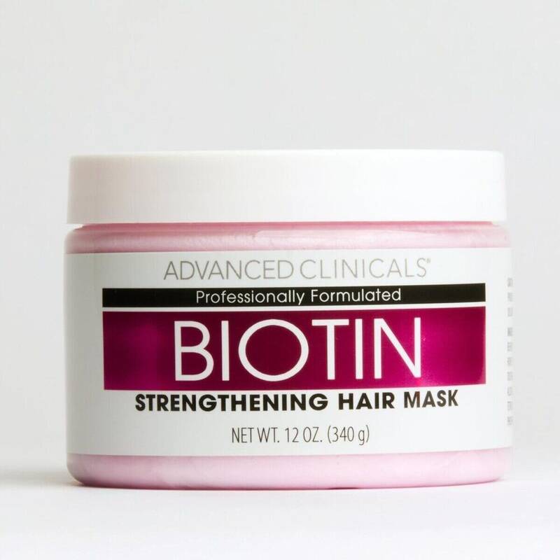 Advanced Clinicals Biotin Hair Mask 2 oz 2 oz product package