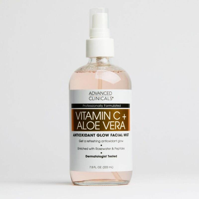 Advanced Clinicals Vitamin C + Ferulic Acid face mist 7.5 oz product package