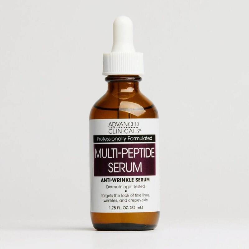 Advanced Clinicals Peptide Serum 1.75 oz product package