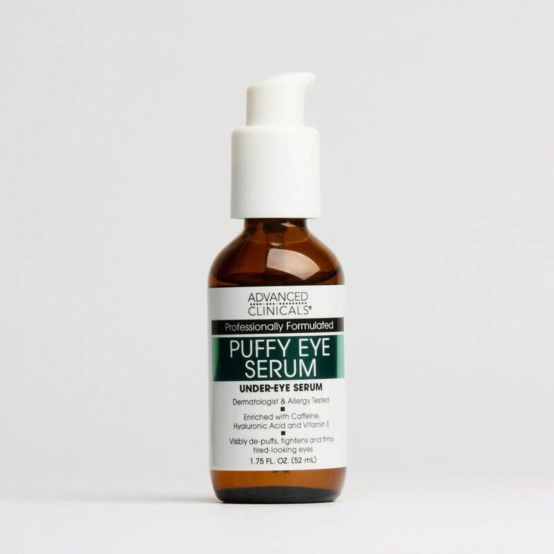 Advanced Clinicals Puffy Eye Serum 1.75 oz product package