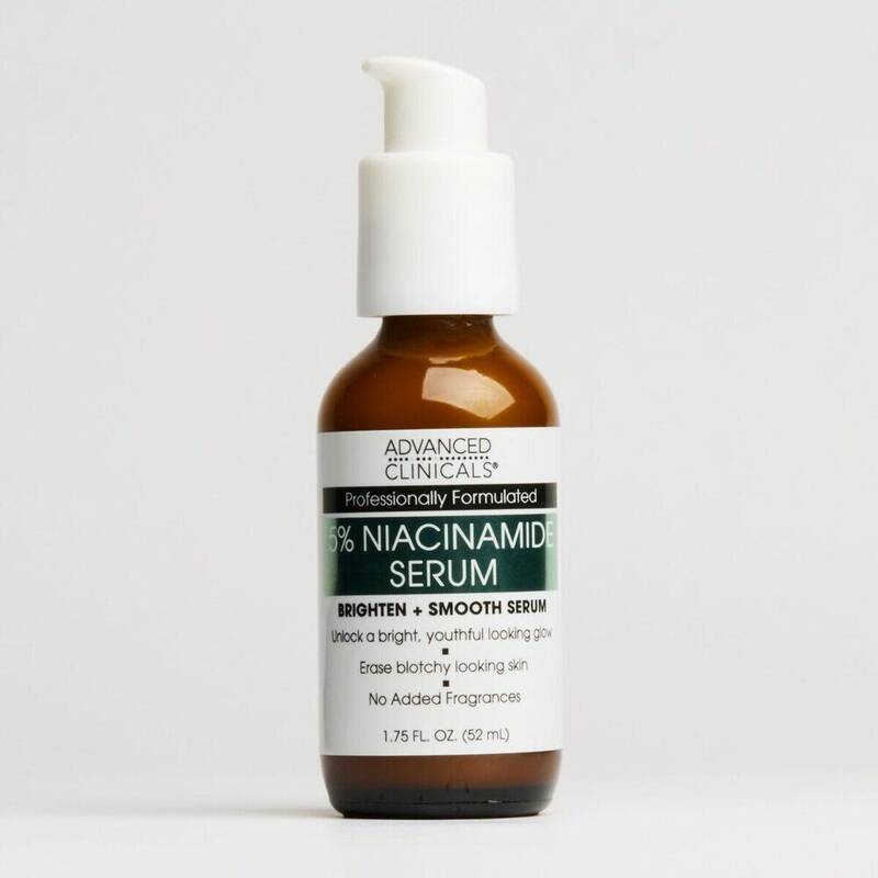 Advanced Clinicals 5% Niacinamide Serum 1.75 oz product package