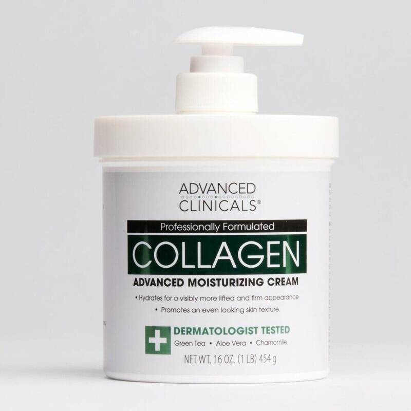 Advanced Clinicals Collagen Lotion 16 oz product package