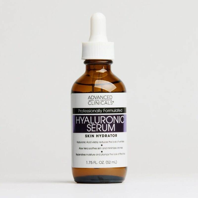 Advanced Clinicals Hyaluronic Acid Serum 1.75 oz product package