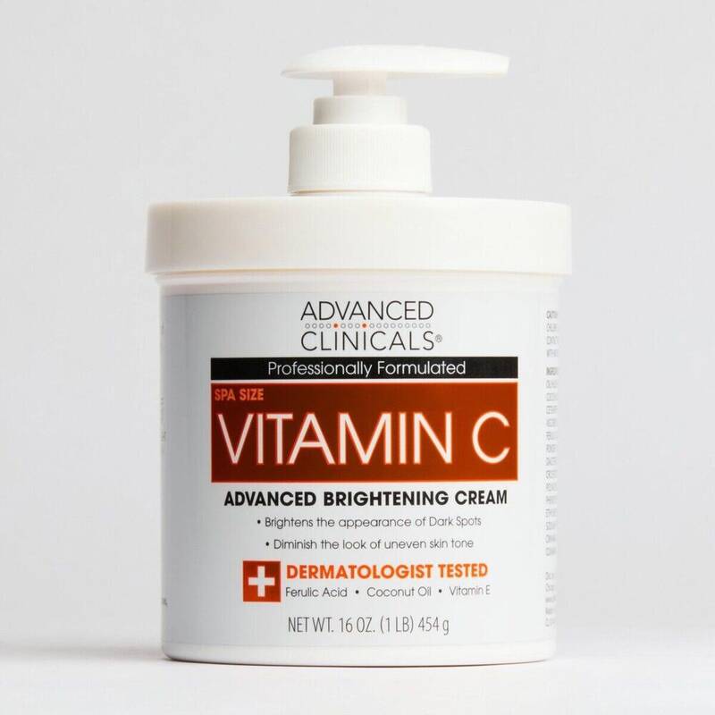 Advanced Clinicals Vitamin C Cream 16 oz 16 oz product package