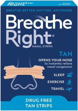 Breathe Right Original Tan Nasal Strips — Large 30 ct product package