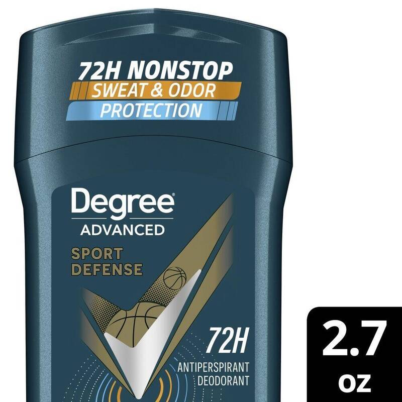 Degree Men Antiperspirant Advanced Sport Defense 2.6 oz product package