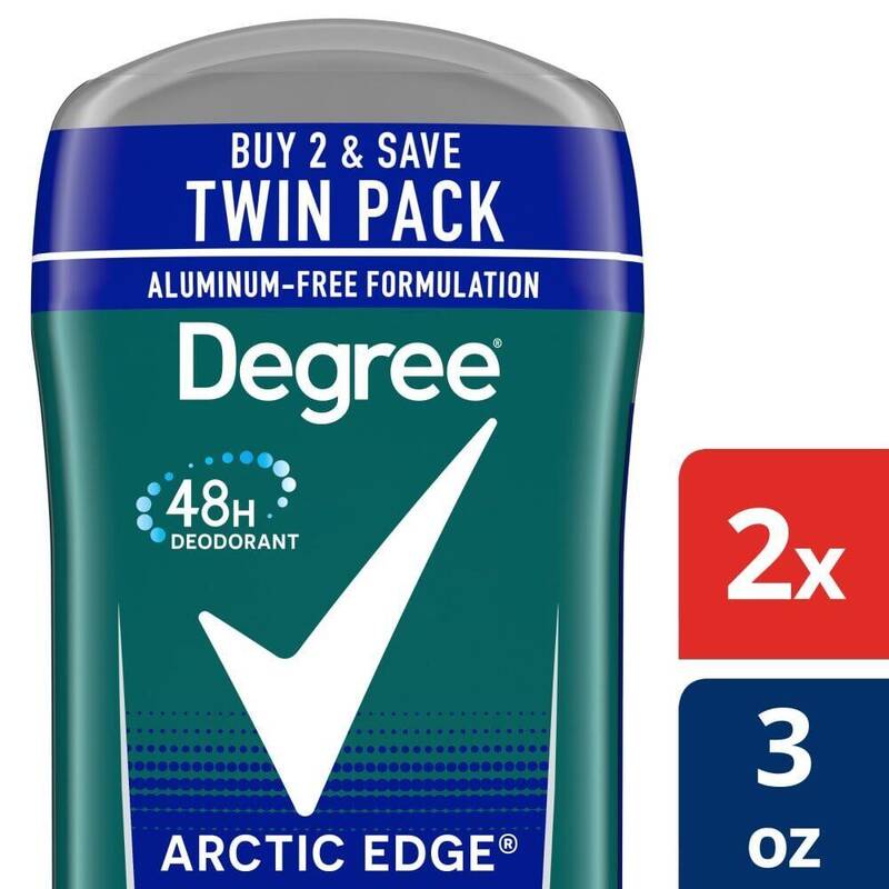 Degree Men Deodorant Original Arctic Edge 2 × 3 oz product package