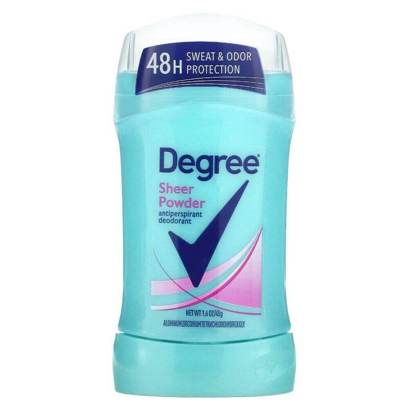 Degree Women Antiperspirant Original Sheer Powder 1.6 oz product package