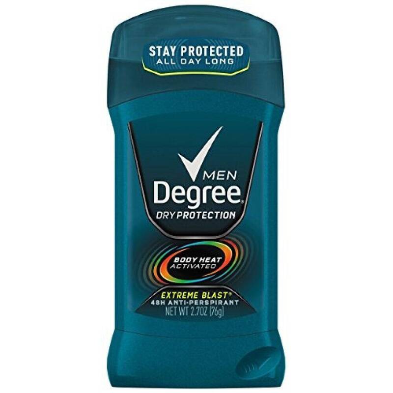 Degree Men Antiperspirant Original Extreme Blast 2.6 oz product package