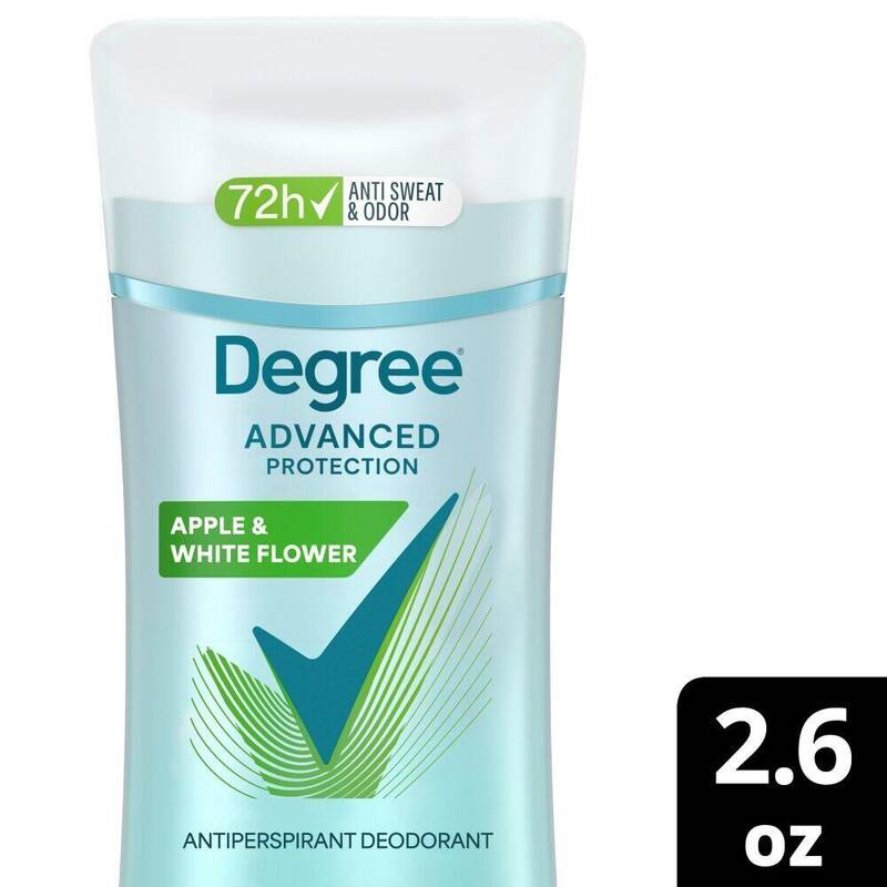 Degree Women Antiperspirant Advanced Apple + White Flowers 2.6 oz product package