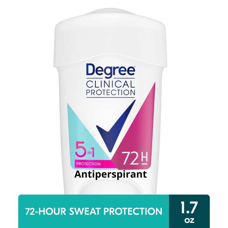 Degree Women Clinical Protection MotionSense Original Protection 1.6 oz product package