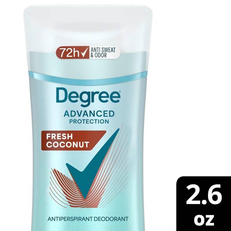 Degree Women Antiperspirant Advanced Fresh Coconut 2.6 oz product package