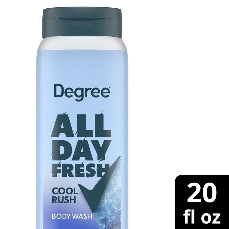 Degree Body Wash Cool Rush 20 fl oz product package