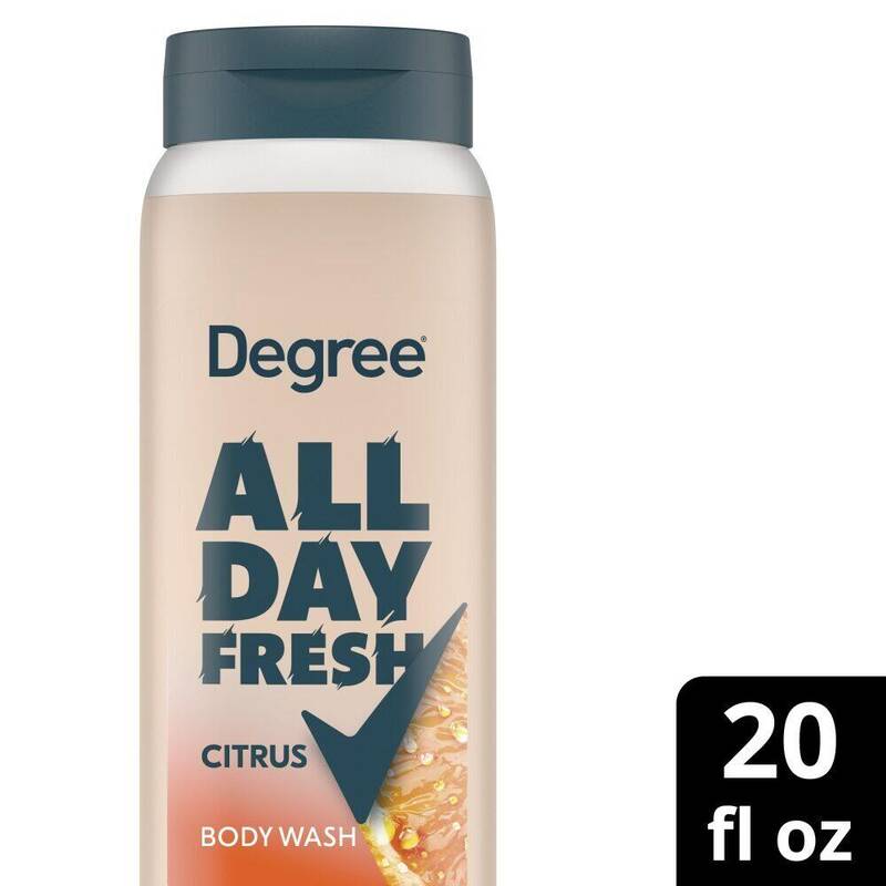 Degree Body Wash Fresh Citrus 20 fl oz product package