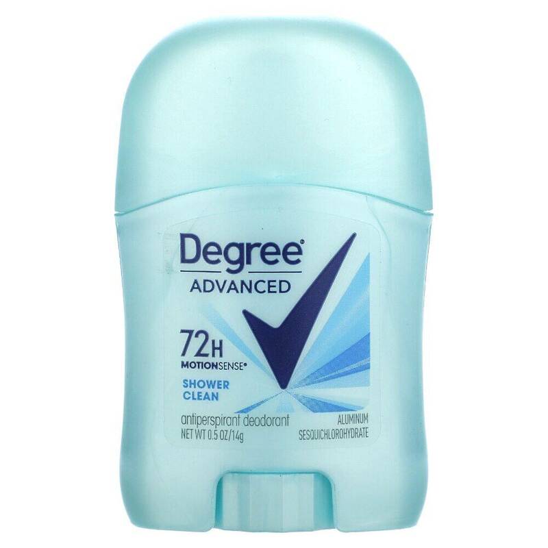 Degree Women Antiperspirant Advanced Shower Clean 0.5 oz product package