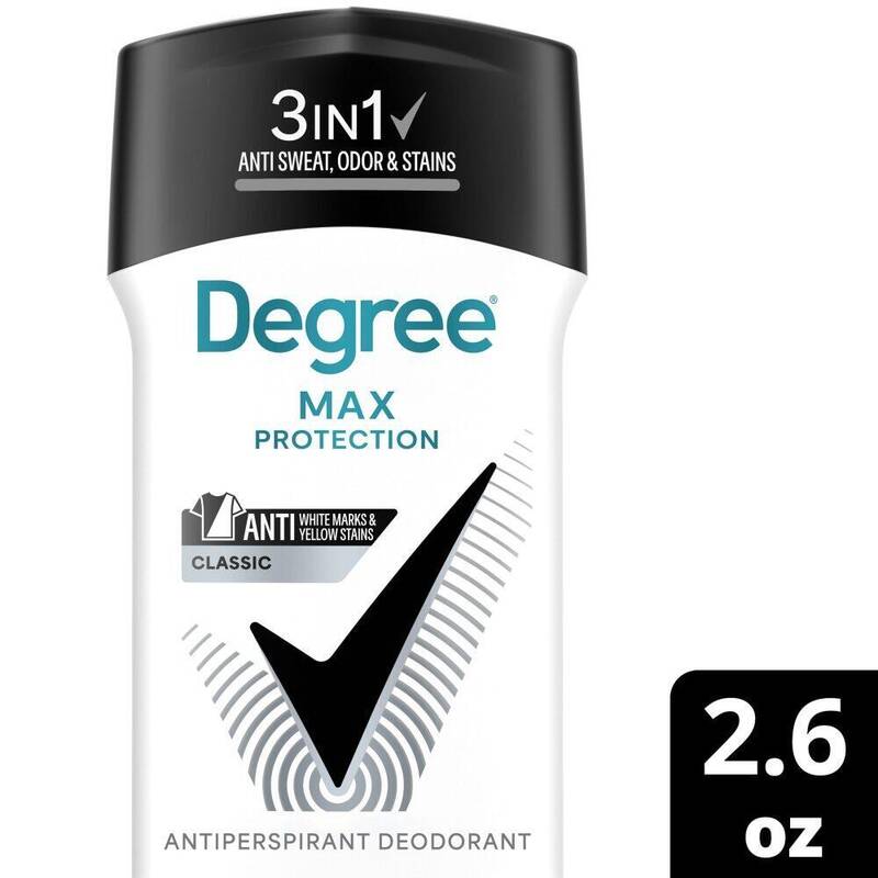 Degree Men Antiperspirant UltraClear Black + White 2.6 oz product package