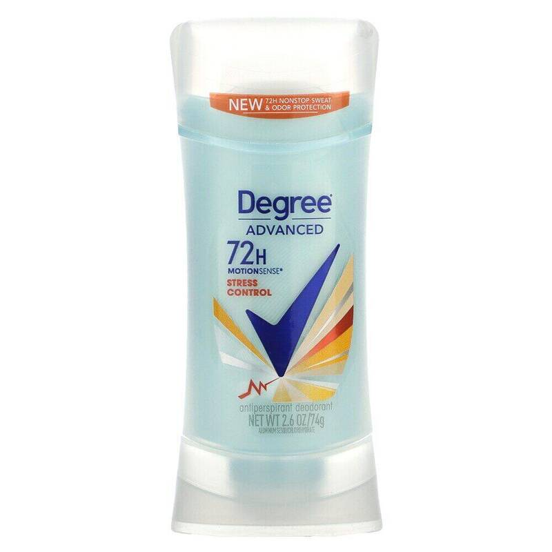 Degree Women Antiperspirant Advanced Stress Control 2.6 oz product package
