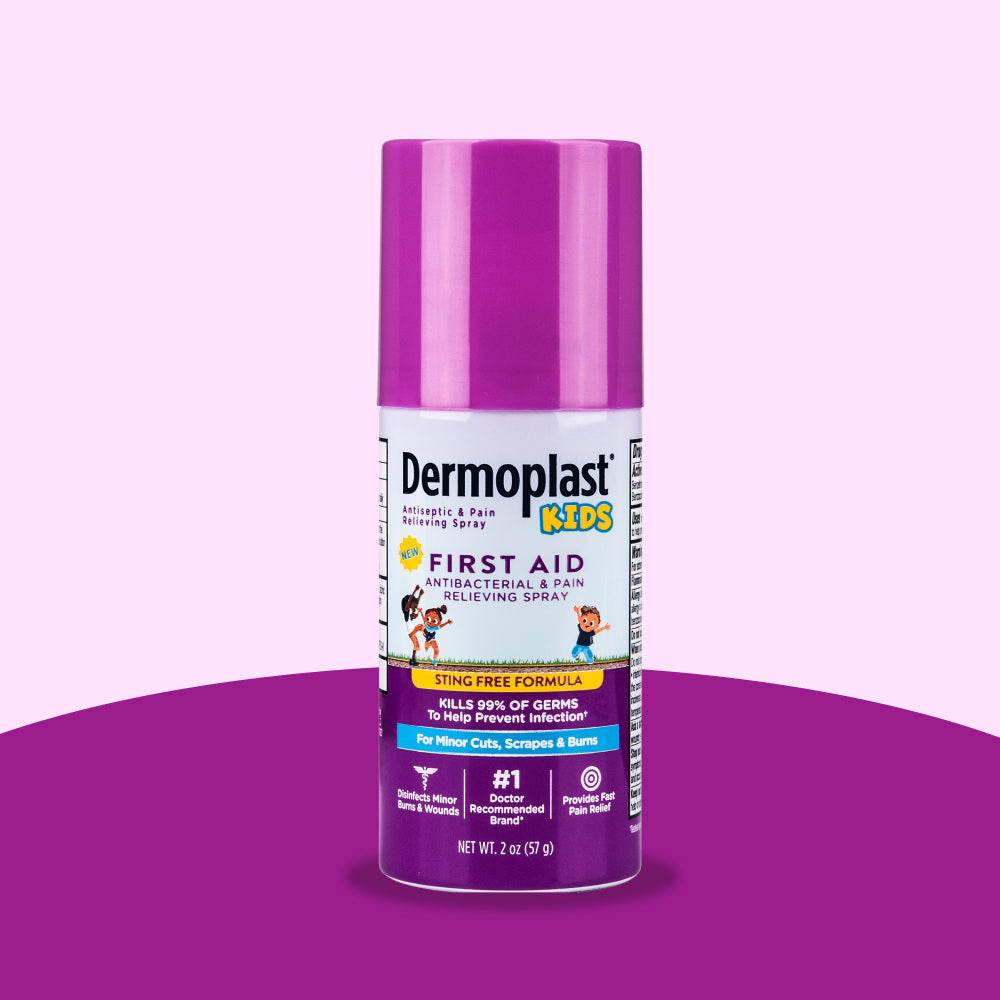 Dermoplast Kids Sting-Free First Aid Spray 2 oz (57 g) product package