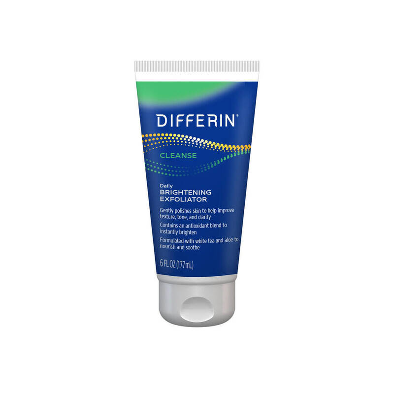 Differin Daily Brightening Exfoliator 6 oz product package