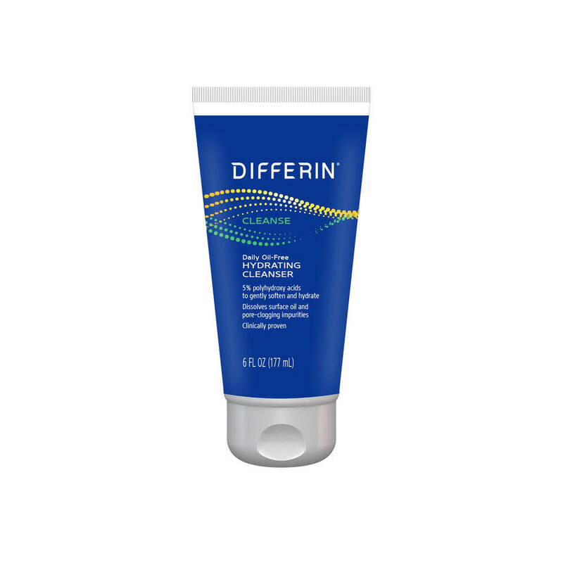 Differin Daily Oil-Free Hydrating Cleanser 6 oz product package